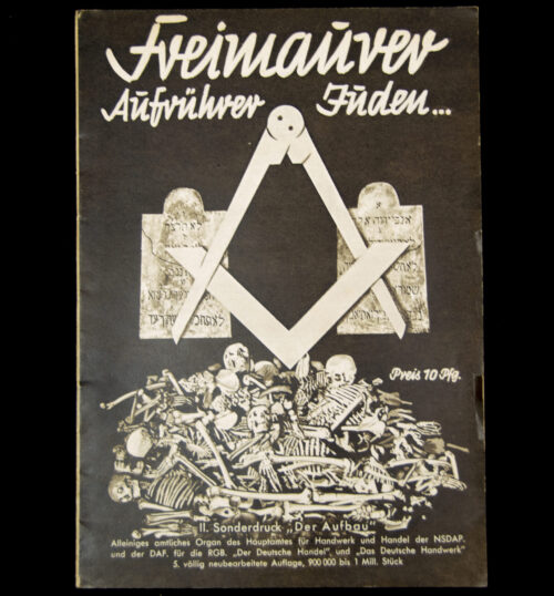 (Brochure) Freimaurer - Aufrührer - Juden... (1937)