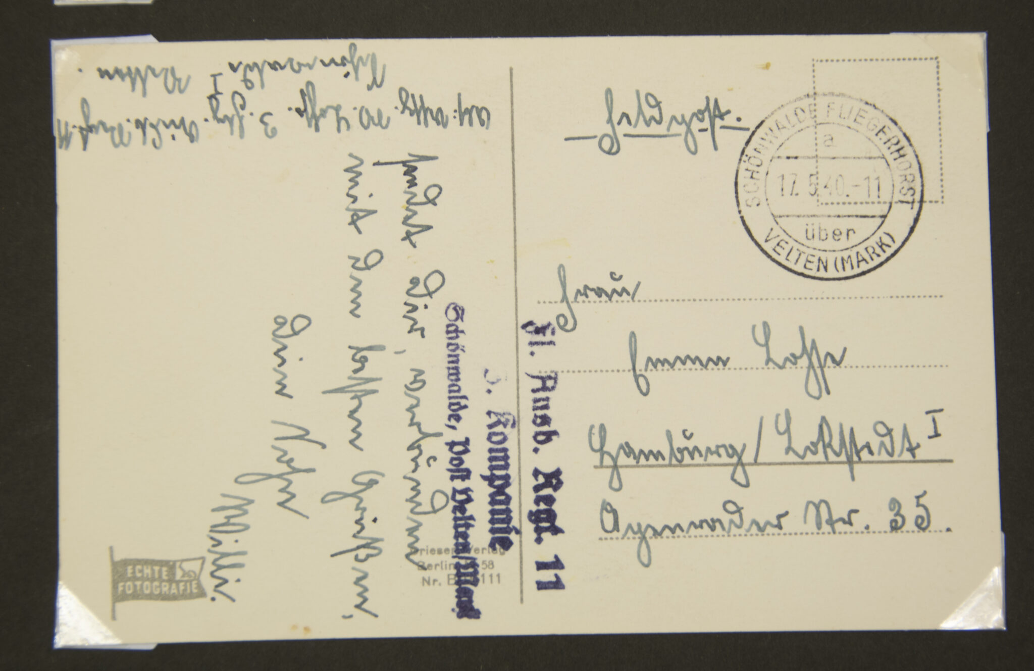 Deutsche Rote Kreuz (DRK) photoalbum with a collection of german postcards + photos + WHW tags, etc - Image 127