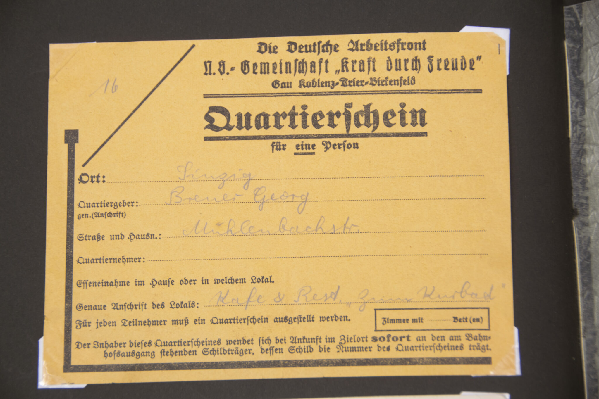 Deutsche Rote Kreuz (DRK) photoalbum with a collection of german postcards + photos + WHW tags, etc - Image 38