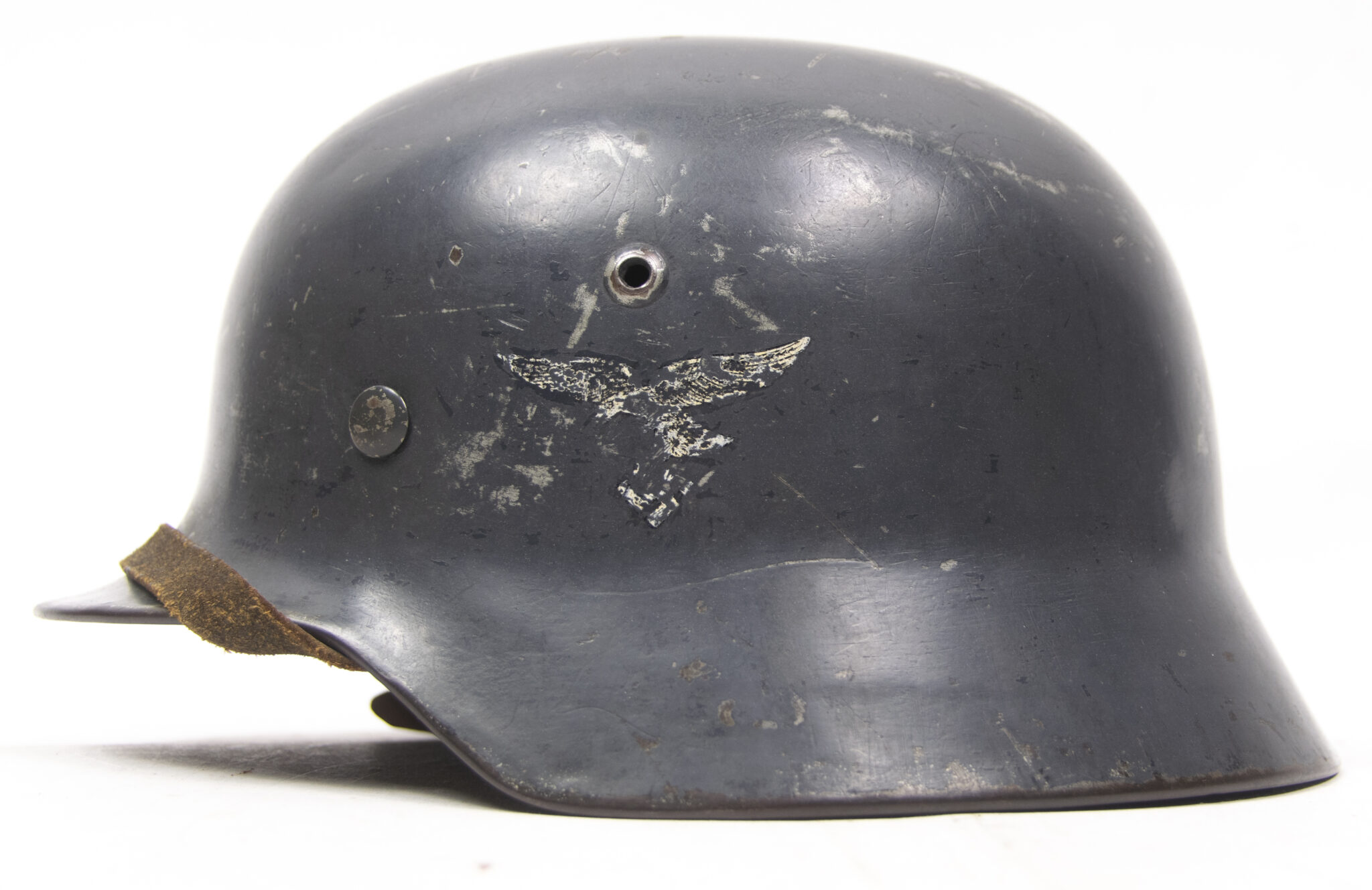 ET64 Luftwaffe (LW) double decal droop tail M35 helmet - Image 12