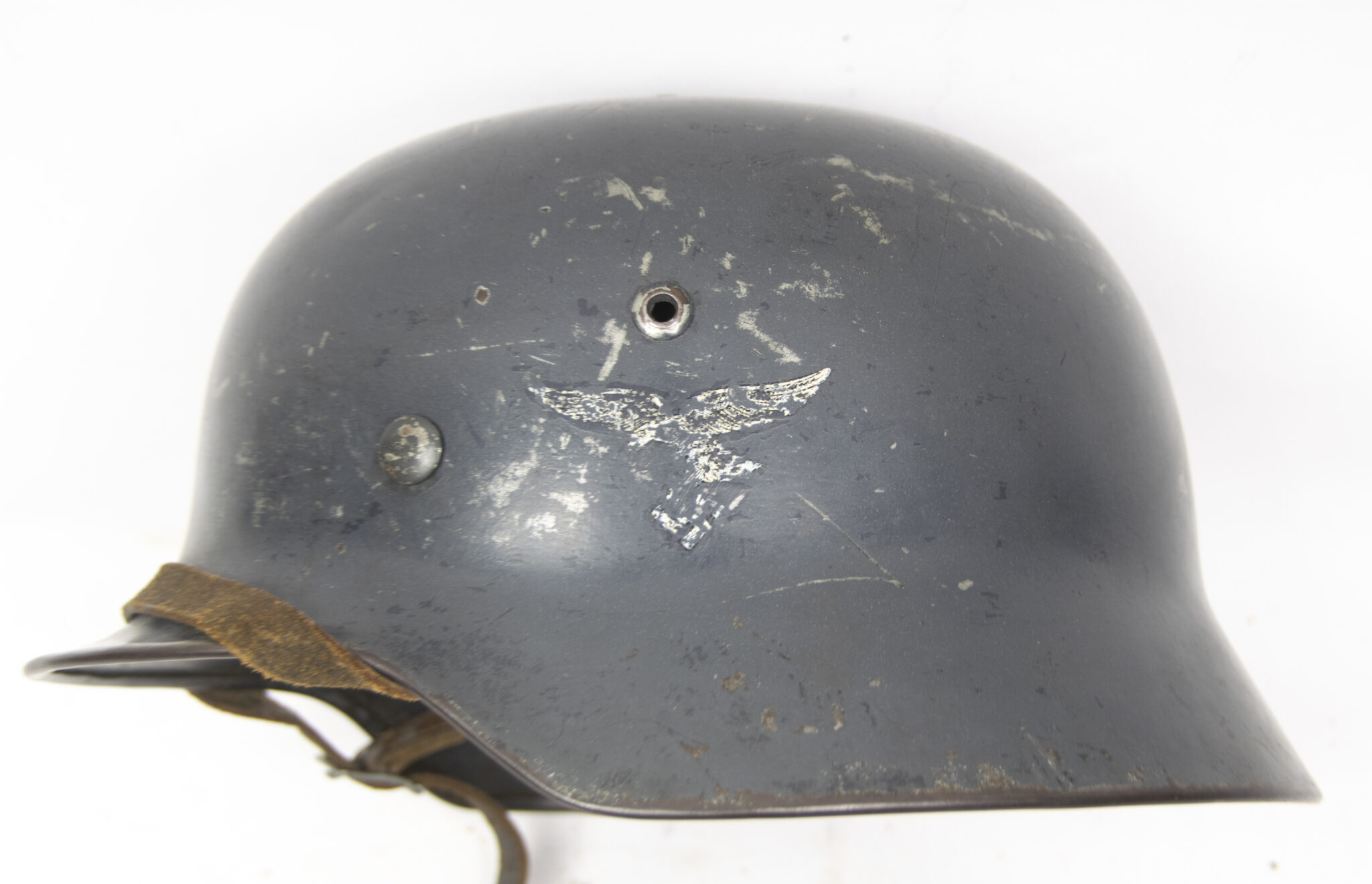 ET64 Luftwaffe (LW) double decal droop tail M35 helmet - Image 39