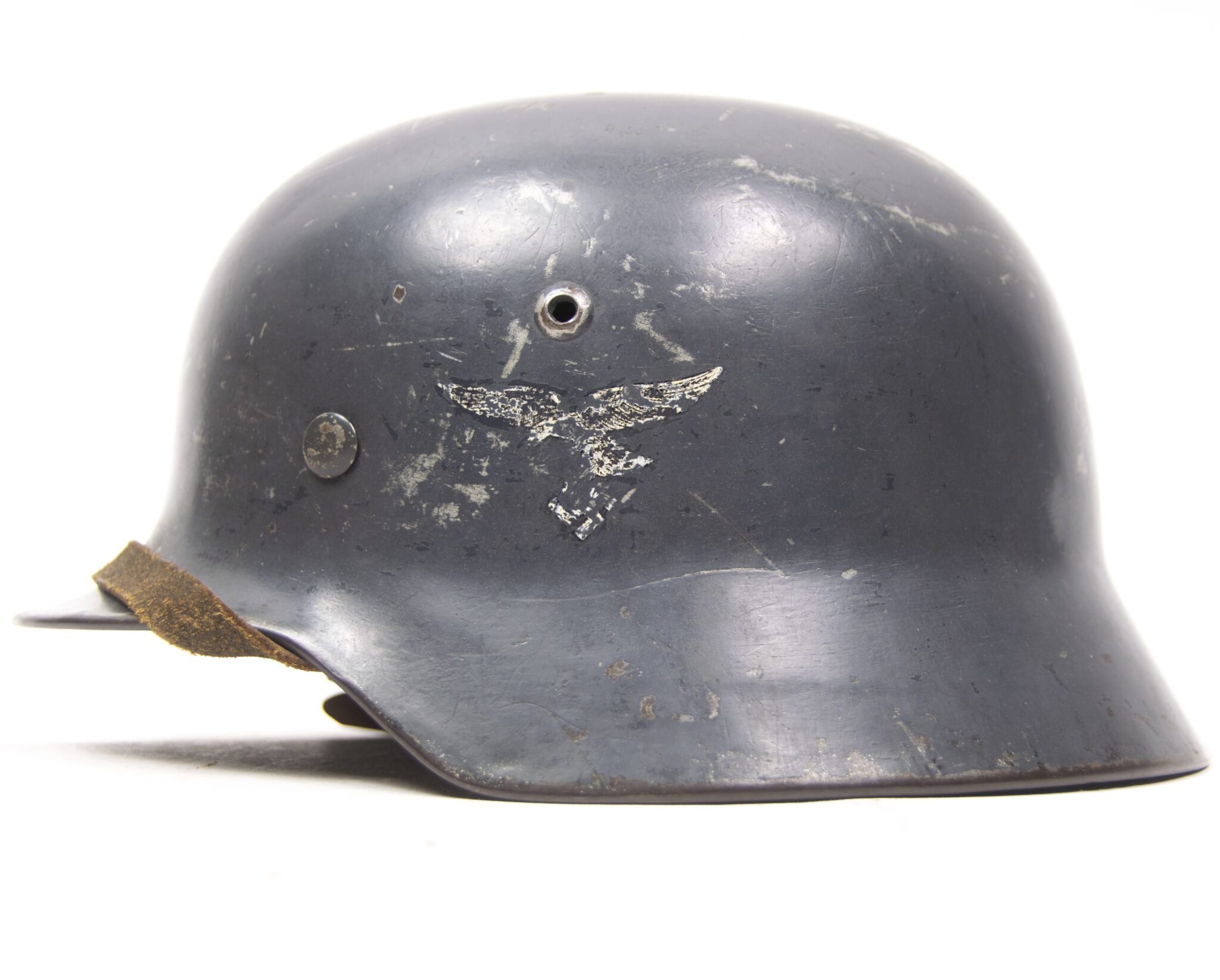 ET64 Luftwaffe (LW) double decal droop tail M35 helmet - Image 3