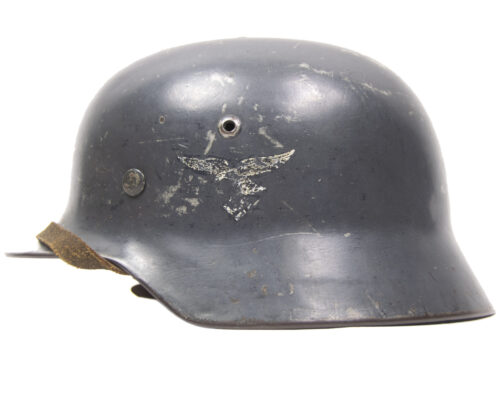 ET64 Luftwaffe (LW) double decal droop tail M35 helmet