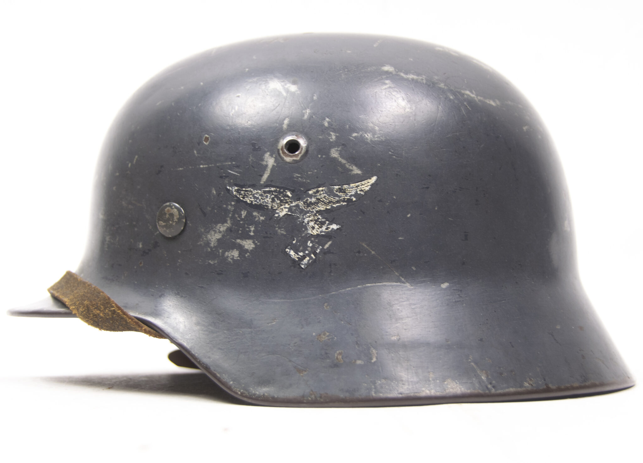 ET64 Luftwaffe (LW) double decal droop tail M35 helmet - Image 4