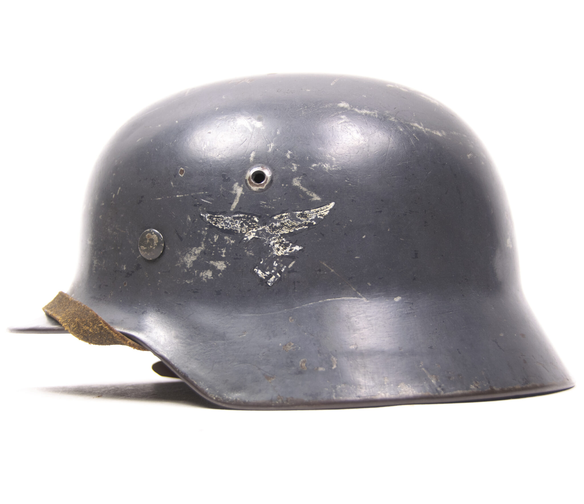 ET64 Luftwaffe (LW) double decal droop tail M35 helmet - Image 6