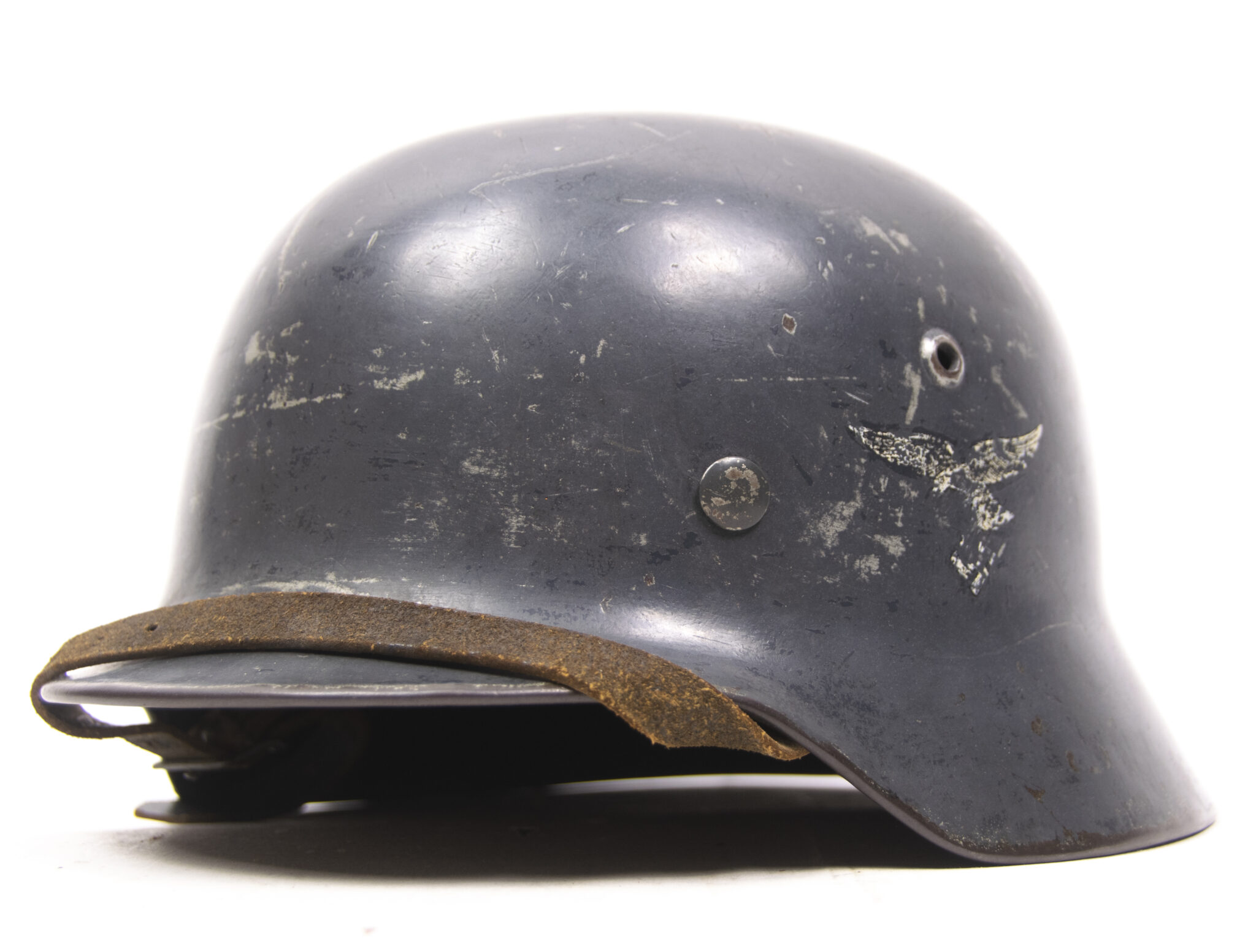 ET64 Luftwaffe (LW) double decal droop tail M35 helmet - Image 7