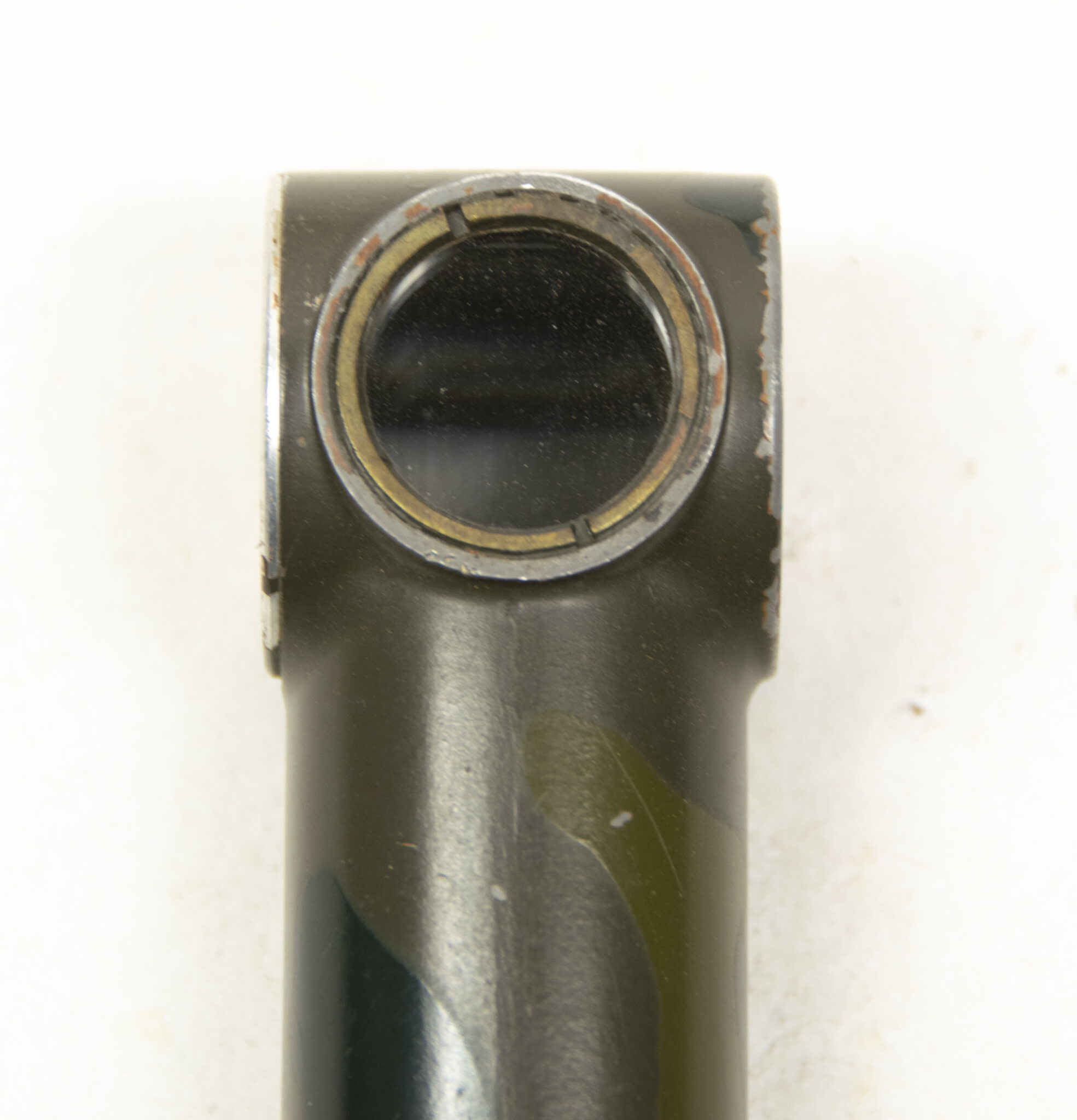 French camouflaged trench periscope complete with leather case - Image 25