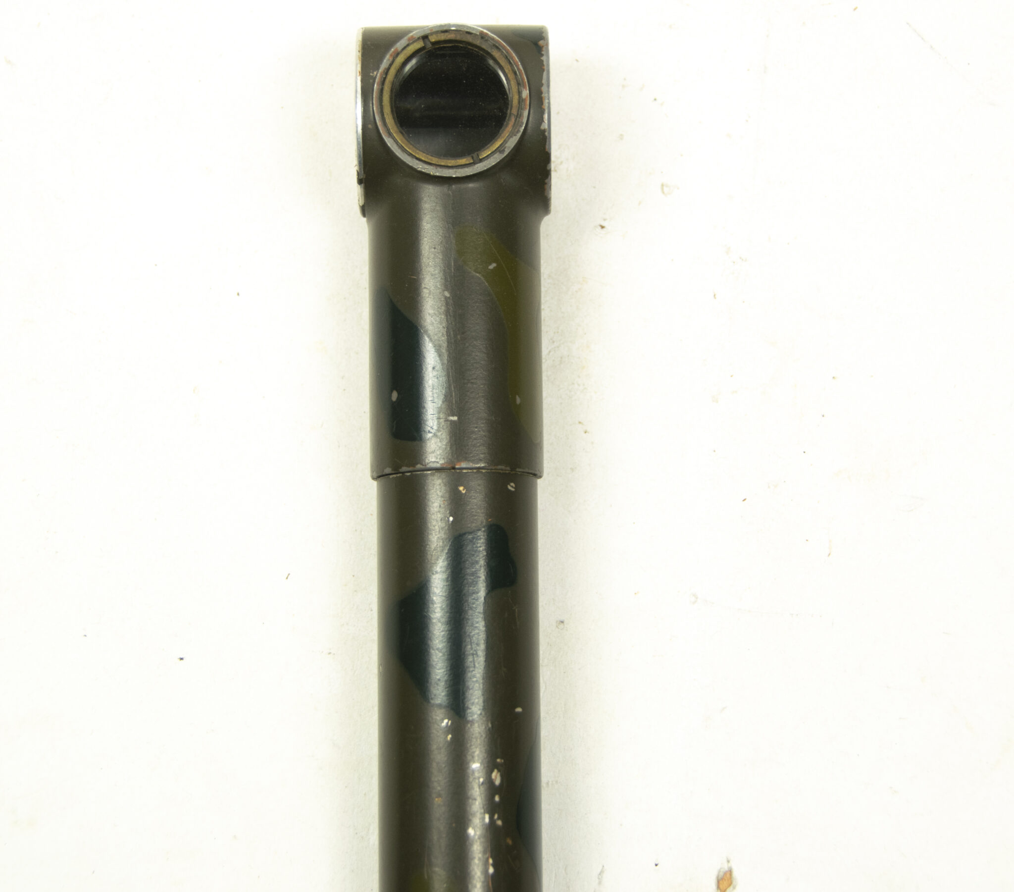 French camouflaged trench periscope complete with leather case - Image 26