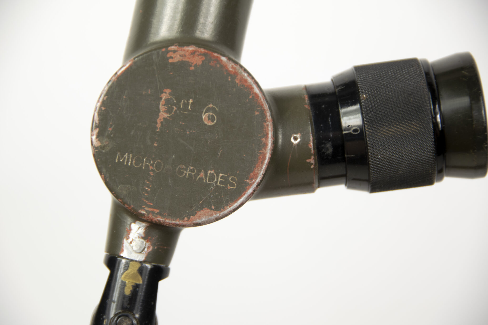French camouflaged trench periscope complete with leather case - Image 37