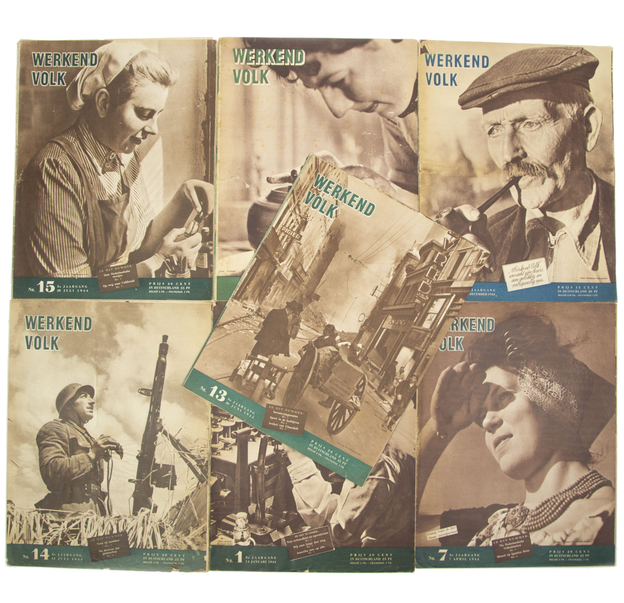 (Magazines) Werkend Volk (7x)
