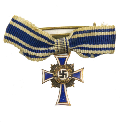 Miniature Mutterkreuz / Motherscross in bronze