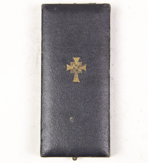 Mutterkreuz gold + etui (Maker Alfred Stübbe, Berlin)