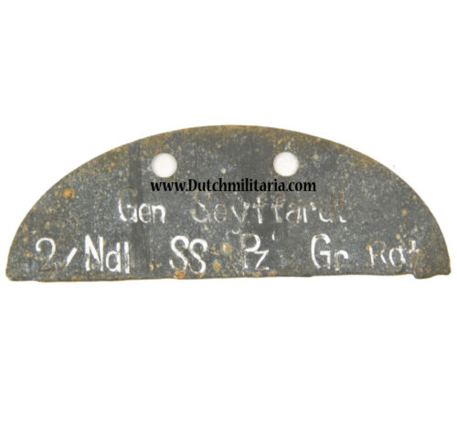 NAMED (!) Erkennungsmarke of 2.SS-Pz.Gr.Rgt.48 G.S. (General Seyffardt) - Extremely rare