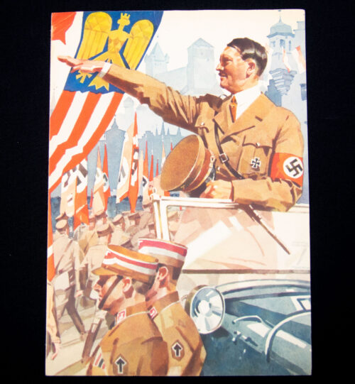 Original German WWII Telegram (design Ludwig Hohlwein) (1939)