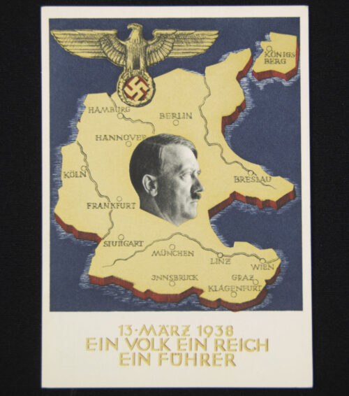 (Postcard) 13 März 1938 - Ein Volk Ein Reich Ein Führer