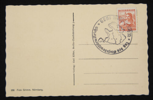 (Postcard) Adolf Hitler (1938)