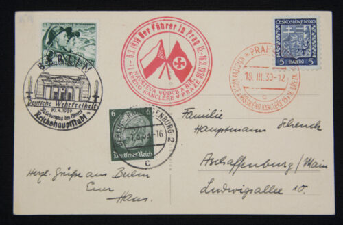 (Postcard) Adolf Hitler (1939)