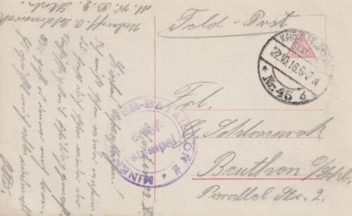 (Postcard) Sanke #391 Unser erfolgreicher Kampf-Flieger Leutnant Wintgens