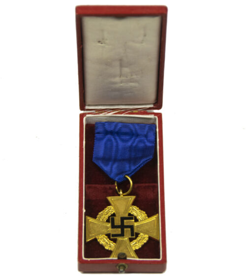 Treue Dienste 40 jahre Kreuz (MM Deschler & Sohn München) + etui