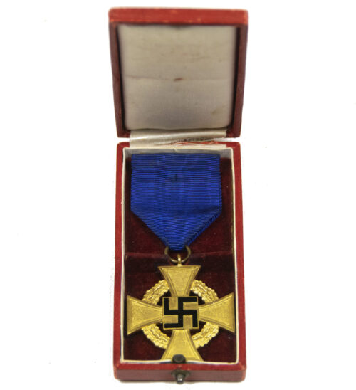 Treue Dienste 40 jahre Kreuz + etui