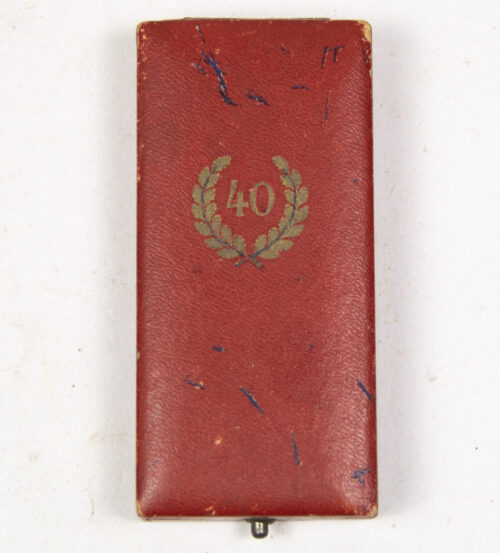 Treue Dienste 40 jahre Kreuz + etui