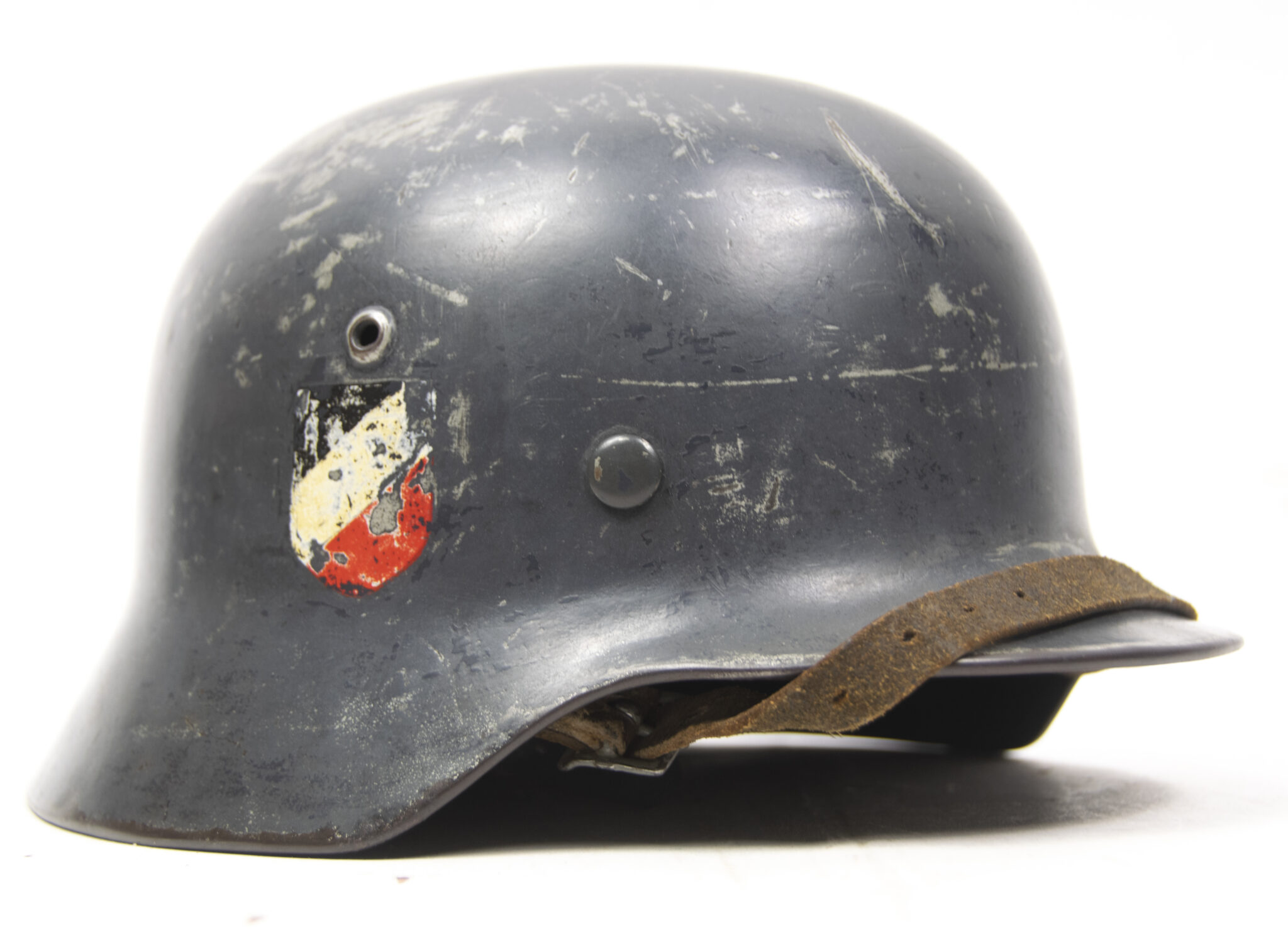 ET64 Luftwaffe (LW) double decal droop tail M35 helmet - Image 13