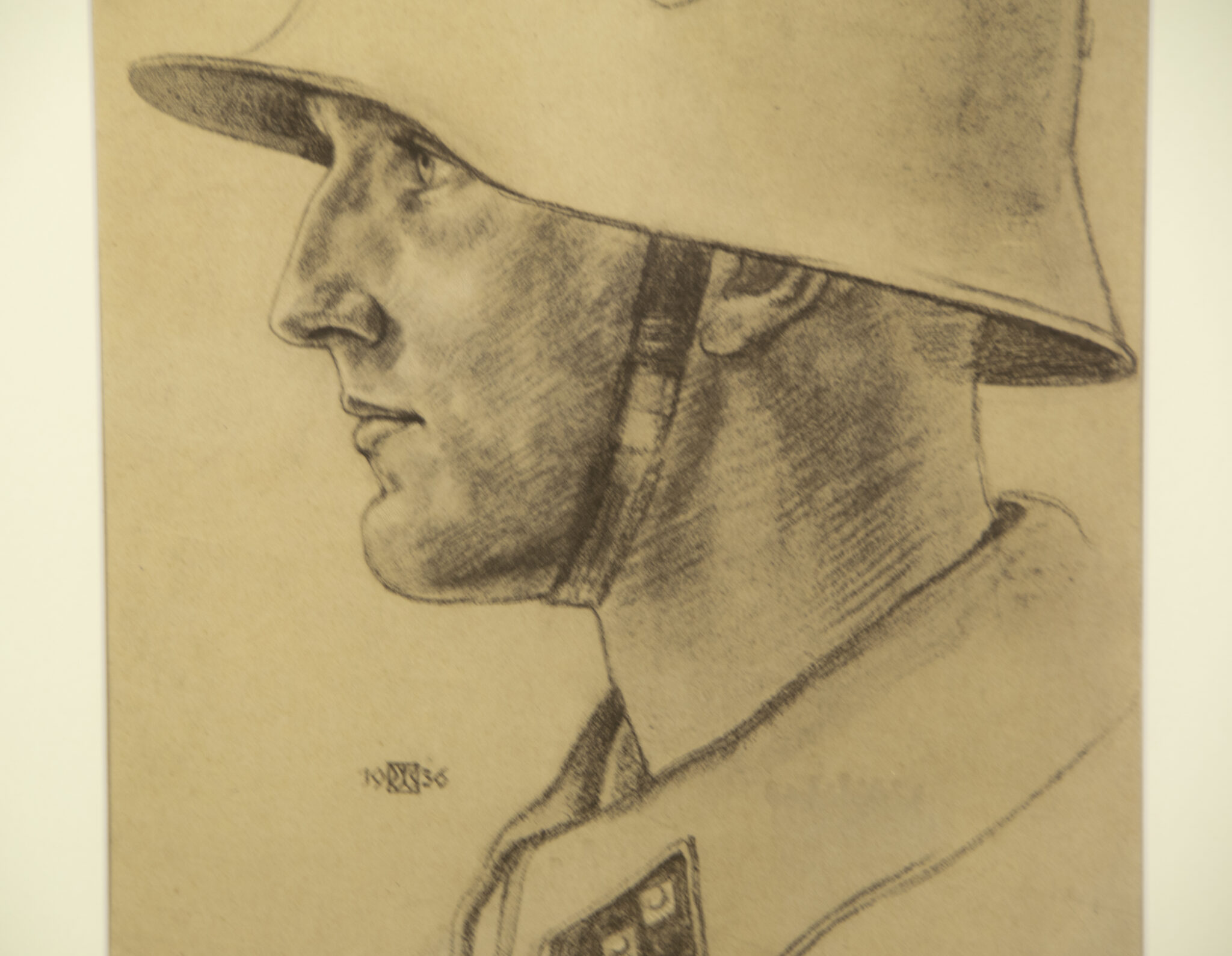 Willrich - Vom Lebensbaum deutscher Art - Bilder und Gedanken zur Rassenfrage - Framed original SS-Untersturmführer portrait - extremely rare