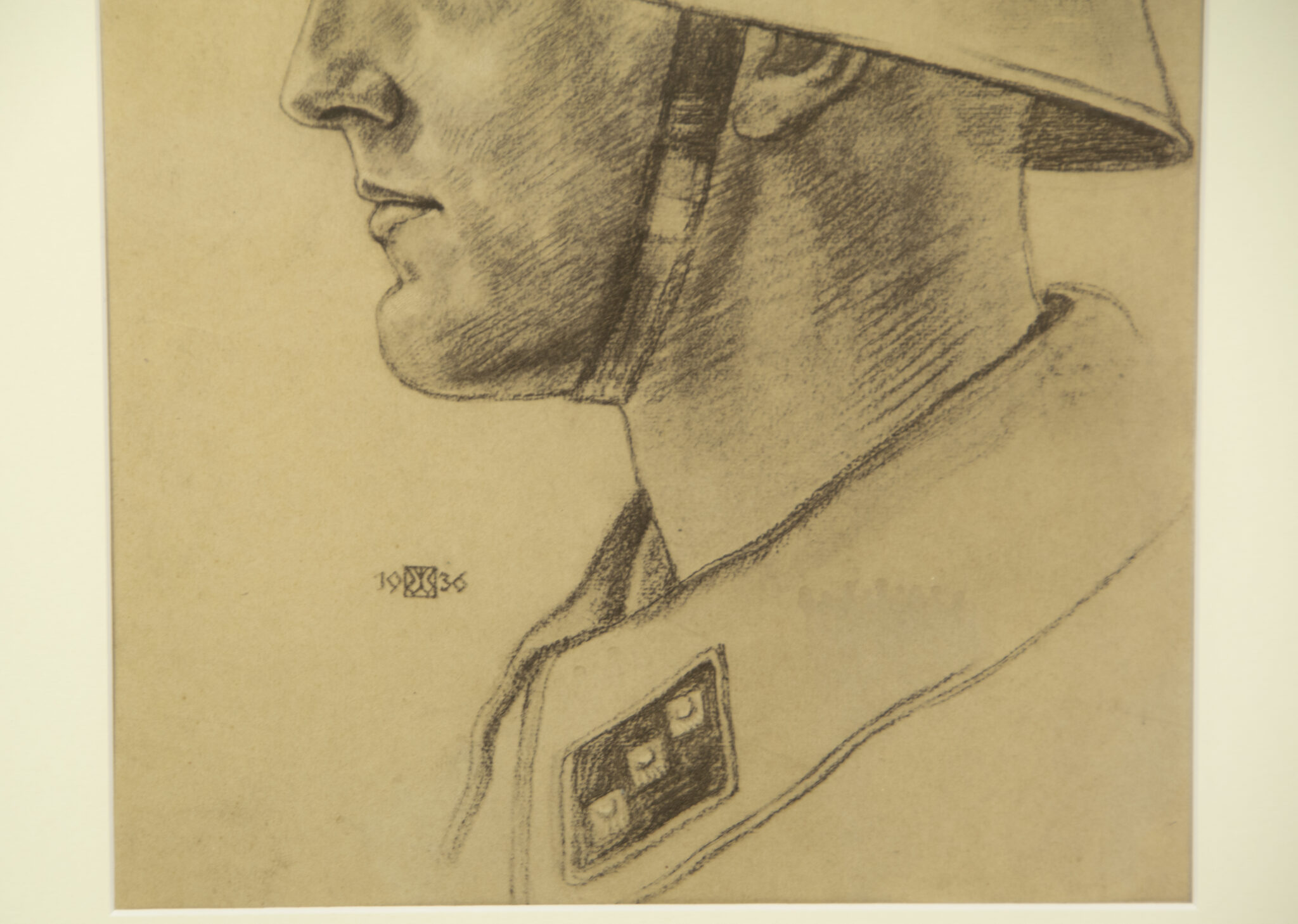 Willrich - Vom Lebensbaum deutscher Art - Bilder und Gedanken zur Rassenfrage - Framed original SS-Untersturmführer portrait - extremely rare