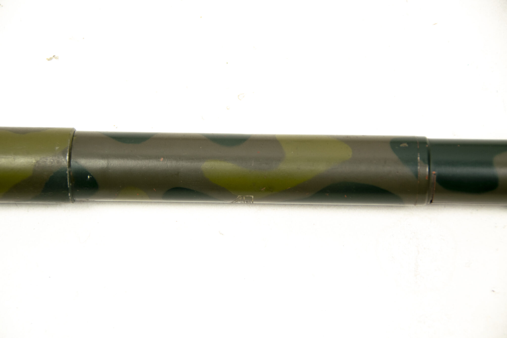 French camouflaged trench periscope complete with leather case - Image 20
