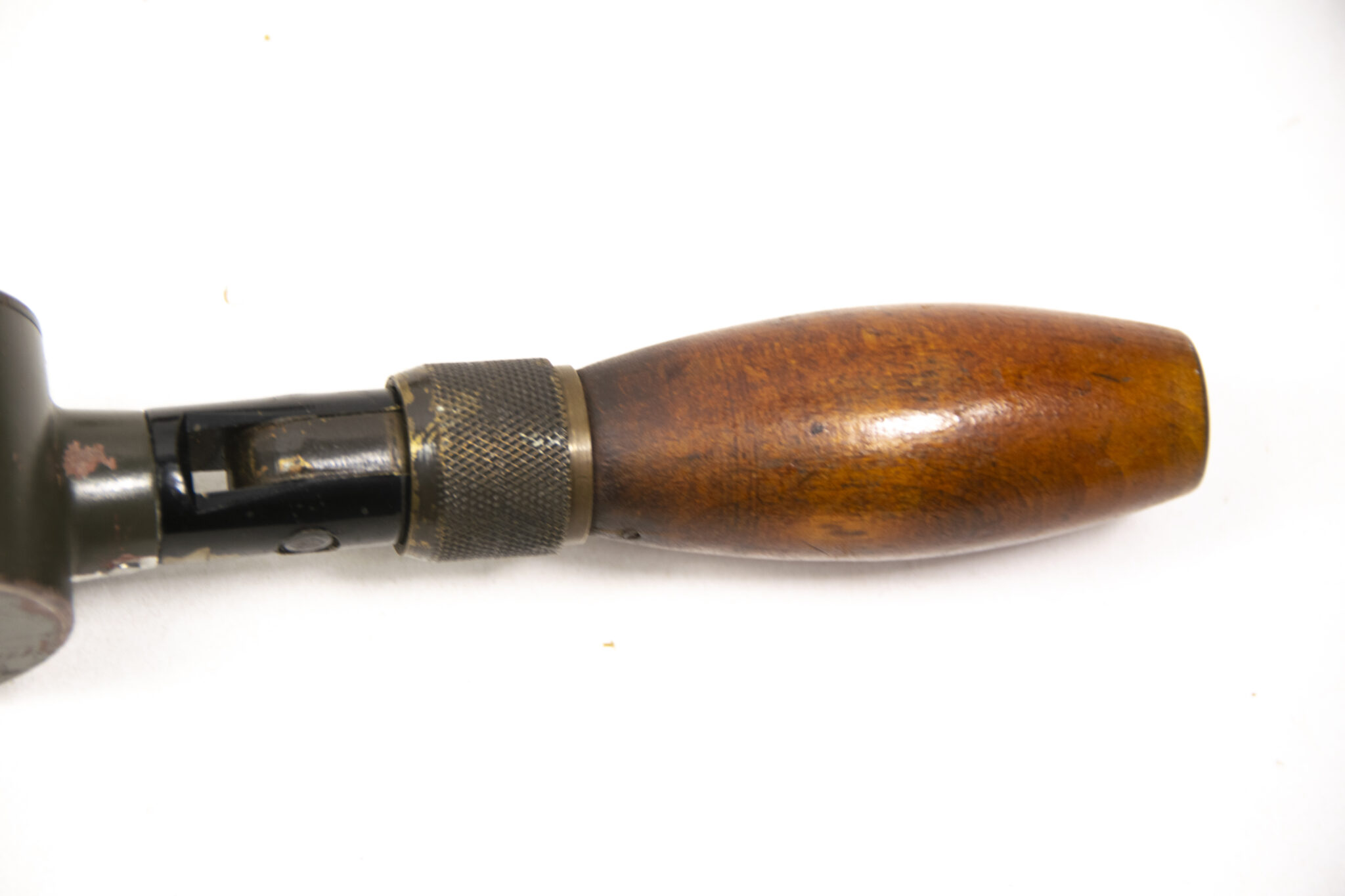 French camouflaged trench periscope complete with leather case - Image 26
