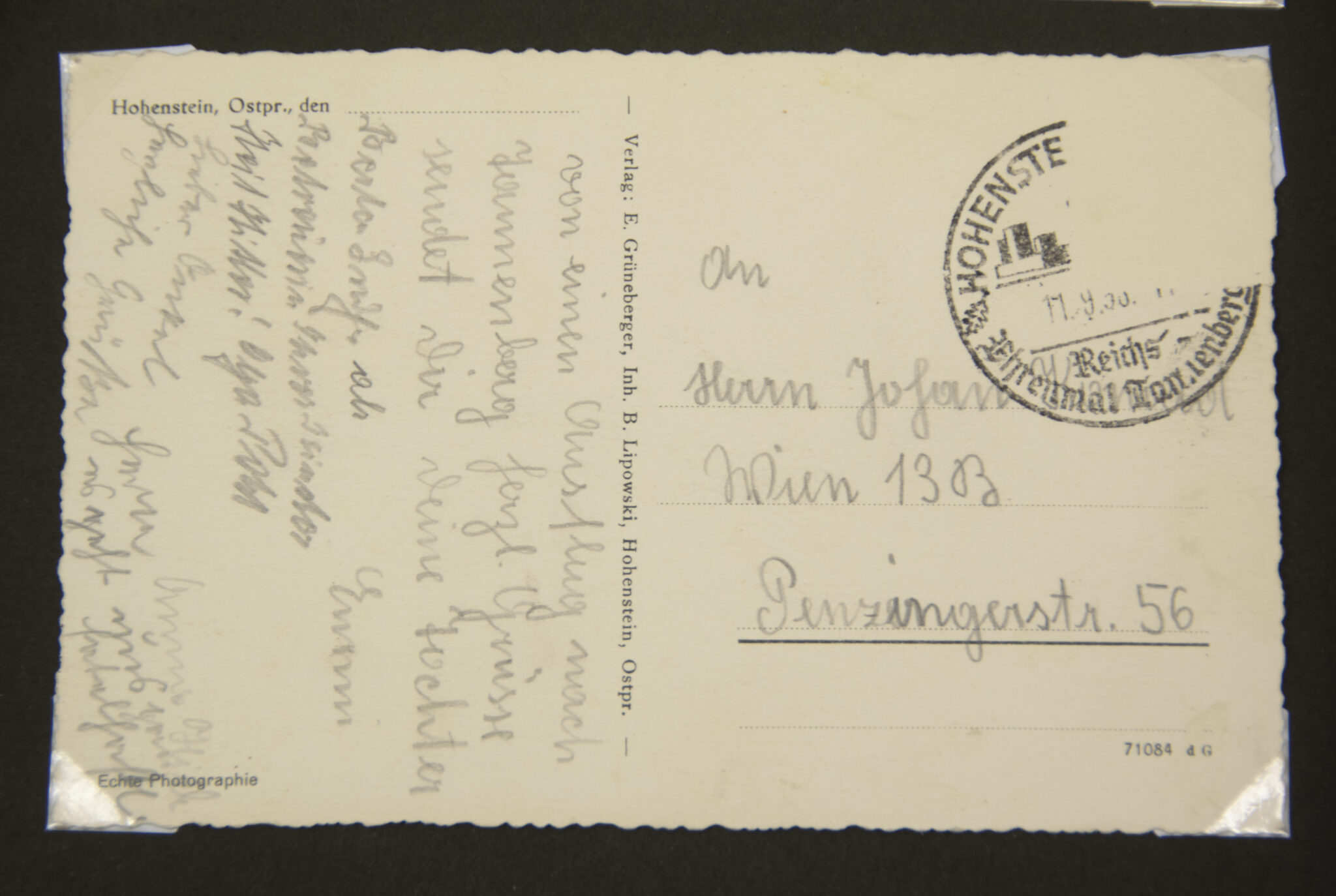 Deutsche Rote Kreuz (DRK) photoalbum with a collection of german postcards + photos + WHW tags, etc - Image 138