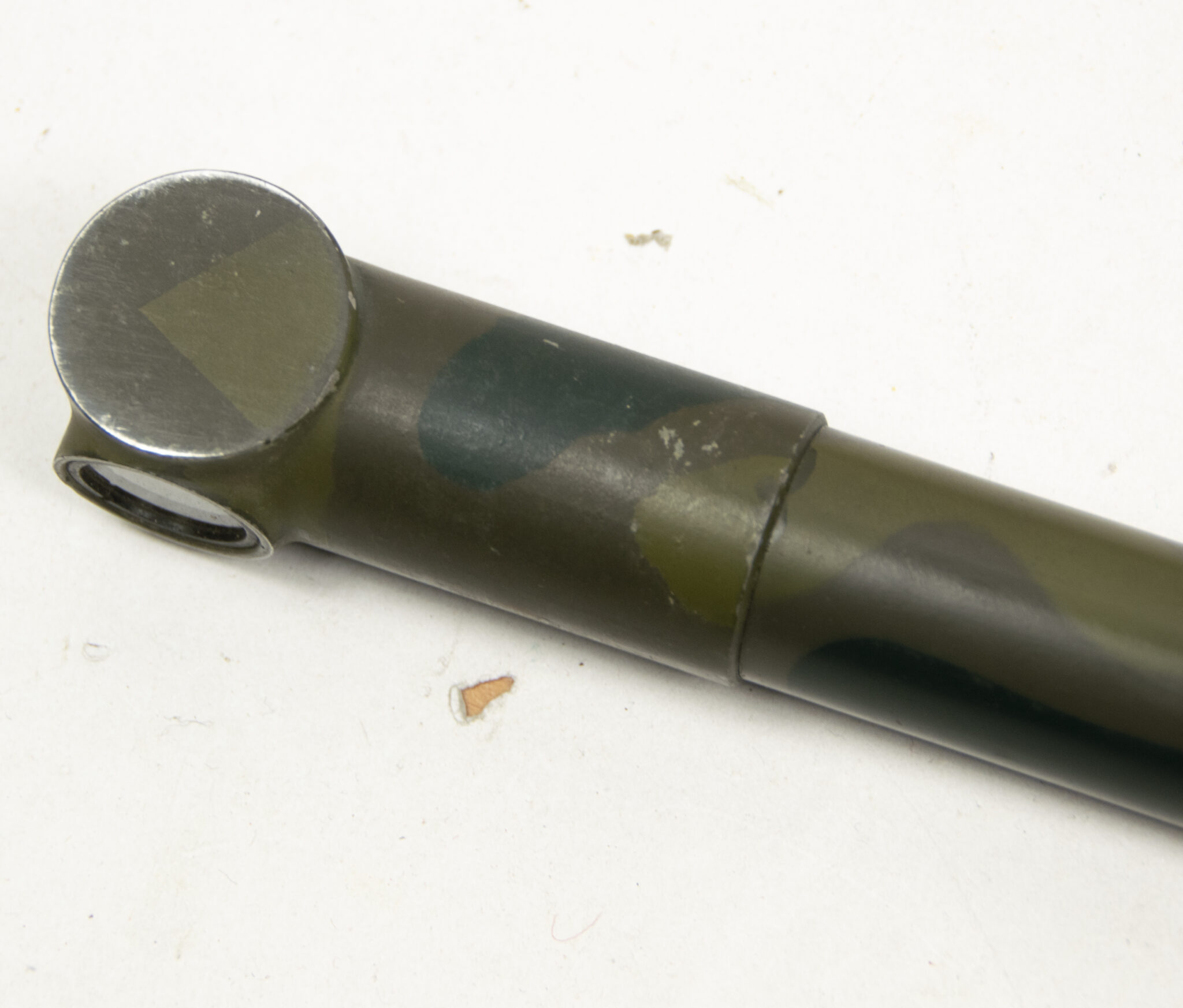 French camouflaged trench periscope complete with leather case - Image 29