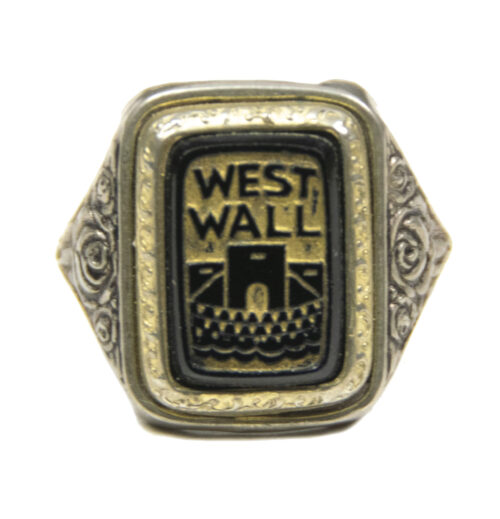 Westwall Kantinenring with black stond and gold mark ()
