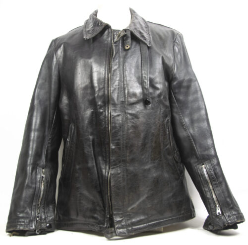 Kriegsmarine (KM) black leather suit