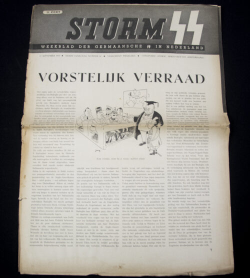 (Newspaper) Storm SS – Derde Jrg. Nr. 24 – 17 september 1943