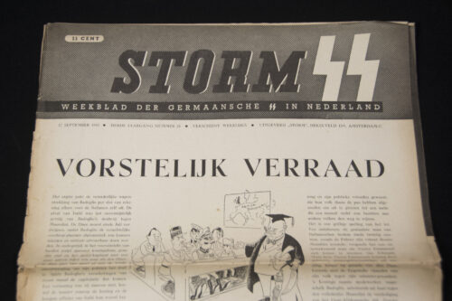 (Newspaper) Storm SS – Derde Jrg. Nr. 24 – 17 september 1943