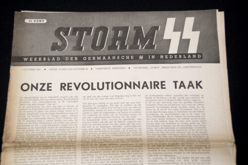 (Newspaper) Storm SS – Derde Jrg. Nr. 26 – 1 October 1943