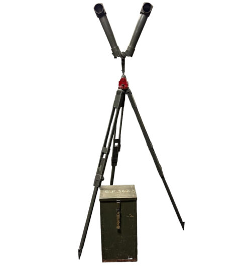 Scherenfernrohr S.F.14.Z scope with tripod and case